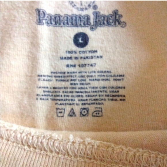 Panama Jack Men's Biker Tee - Picture 4 of 4